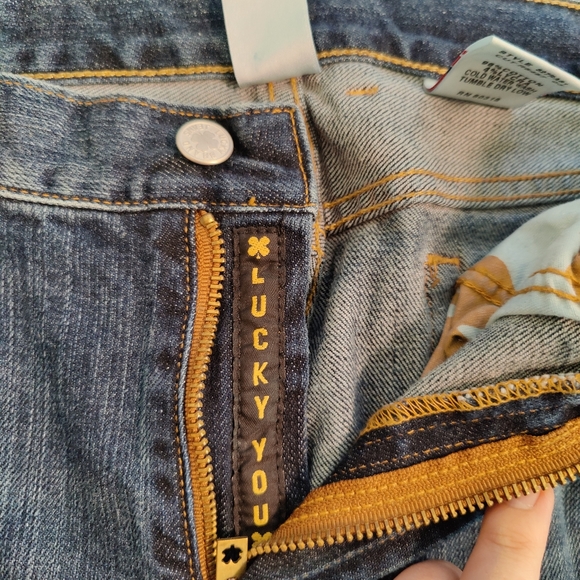 Collectible cut Lucky Brand Jeans: "27R Flared Plane Jane" - Picture 2 of 7